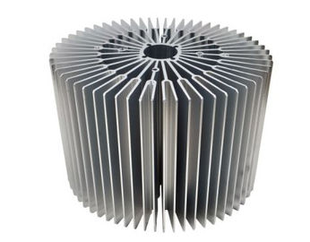 Sunflower Heat Sink /  Aluminum Heatsink Extrusion Profiles For Led Light
