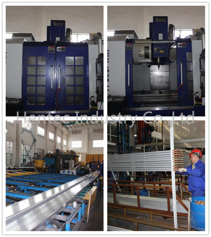 6061/6063 εξωθήσεις αργιλίου heatsink με CNC που επεξεργάζεται στη μηχανή, κάμψη, στίλβωση