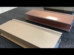 6061 Αλουμινίου Προφίλ Εξέλιξης Σκόνη Ζωγραφισμένη / Ανωδικοποιημένη Για Ελκυστήρα