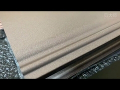 6063 T5 Προφίλ πλατών παραθύρων από αλουμίνιο βαμμένα σε σκόνη για συρόμενα παράθυρα