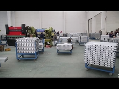 Ασημένιο / μαύρο ανωτισμένο σκόνη ζωγραφισμένο ηλιακό πάνελ Αλουμινίου πλαίσιο οξειδωμένο