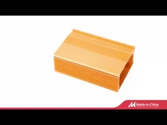 Φωτεινά ανωτοποιούμενα βιομηχανικά προφίλ εκτόξευσης αλουμινίου