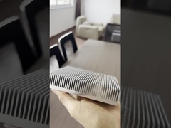 Προφίλ εκτόξευσης φυσικών ανωδικοποιημένων αποβλήτων θερμότητας για φωτισμό / μηχανή LED