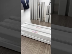 Ανοδιωμένα Εξατομικευμένα Εξωθήματα Αλουμινίου Αλουμίνιο 6063 Γραμμή Συναρμολόγησης