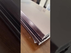 Στρογγυλός σωλήνας ανοδιωμένου αλουμινίου με επίστρωση πούδρας και κατεργασία CNC