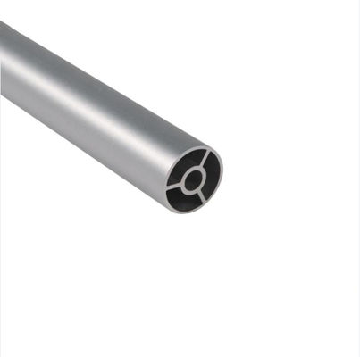 6063 Alloy 6000 Series T3-T8 Temper Aluminum Extrusion Profile Round Tube for Decoration