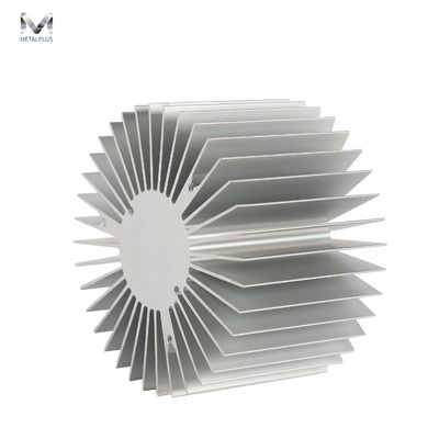 6063 Alloy LED Light Heatsink with 2 Year Warranty and ISO9001 Certified Aluminum Extrusion Profile