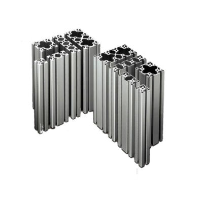 Customized CNC Machining 6063 6061 T5-T8 Temper Anodized Industrial Aluminium Profile System DIN/ISO 9001:2015