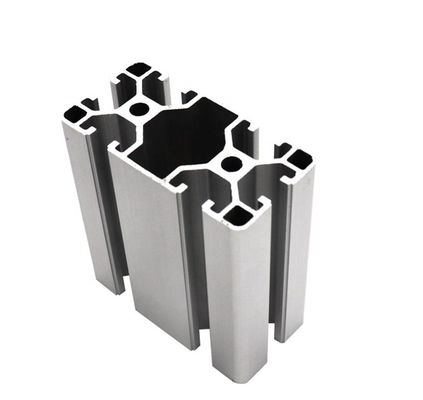 ODM 80*80 V Slots T-Slot Aluminum Profile with Sandblasting Anodized Surface for Industrial Use