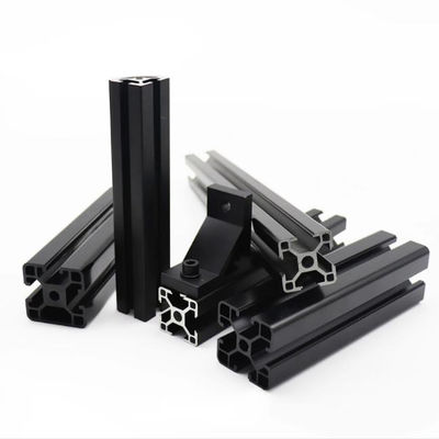 CNC Drilling V Slots Customized Color Aluminum Profile System with 6000mm Length and 40*40, 80*80, 100*100 Specifications