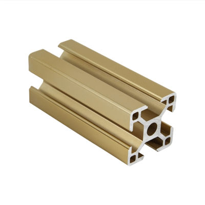 6063 T-Slot Series Aluminum Profile System for Workbench Framing with Customized Color Options
