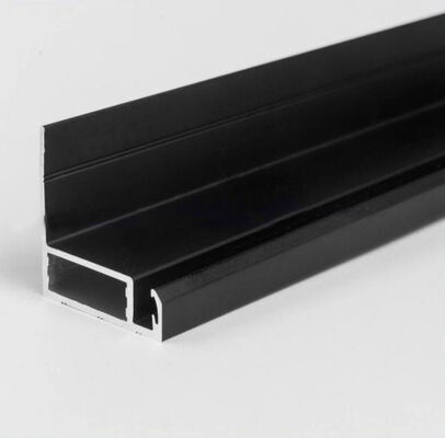 6063 6061 Alloy Customized CNC Machining Silvery Anodized Aluminum End Clamp for Solar Mounting