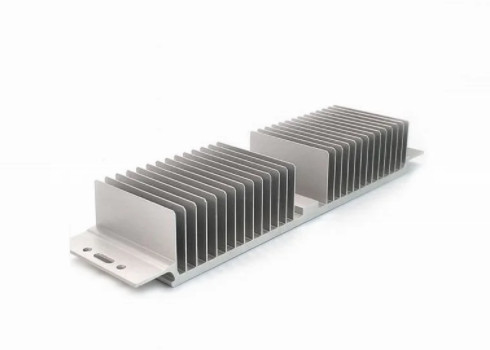 Αργυροειδή σχεδιαγράμματα 6082 στέγαση Heatsink εξώθησης Heatsink αργιλίου
