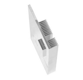 Αργυροειδή σχεδιαγράμματα εξώθησης Heatsink αργιλίου υποβολής σε ανοδική οξείδωση που σφυρηλατούν το cOem ρίψεων κύβων