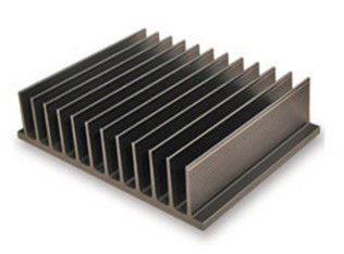Φωτεινά μαύρα σχεδιαγράμματα εξώθησης Heatsink αργιλίου/ηλεκτρονικό Radiateor