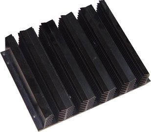 PVDF/ντυμένα σκόνη σχεδιαγράμματα εξώθησης Heatsink αργιλίου με T6 το κράμα 6061