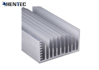 6005 σχεδιαγράμματα εξώθησης Heatsink αργιλίου Alodine κραμάτων με CNC την κατεργασία