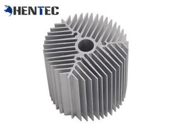 Αργυροειδή σχεδιαγράμματα εξώθησης Heatsink αργιλίου για οδηγημένος, σχέδιο συνήθειας