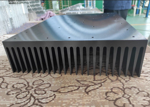 6063 τυποποιημένα σχεδιαγράμματα εξώθησης Heatsink αργιλίου