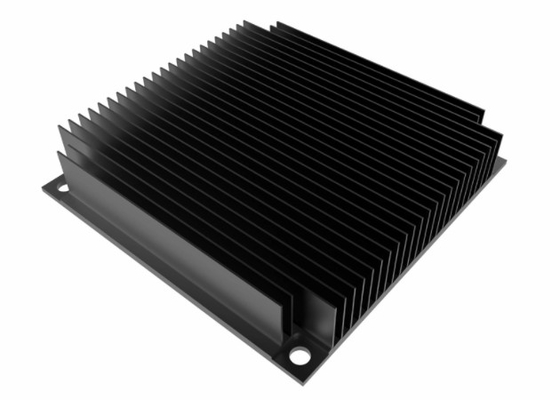 6005 μαύρα εξωθημένα σχεδιαγράμματα Heatsink για τον ακουστικό εξοπλισμό