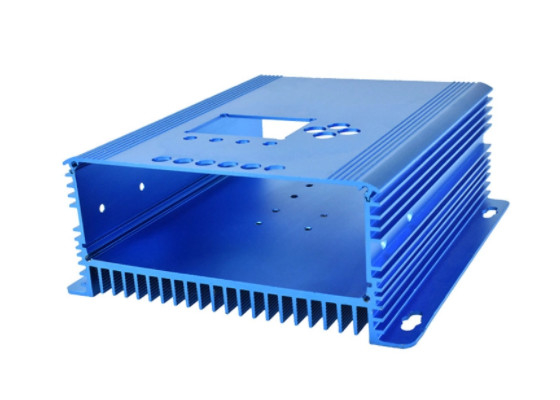 6060 ηλεκτροφορητικός περίπτωσης Heatsink εξώθησης αργιλίου που ντύνεται