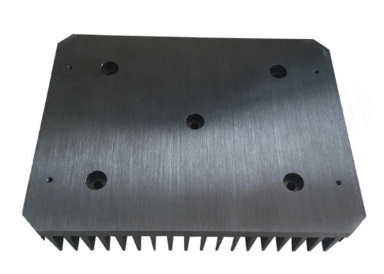 6061 μαύρα Heatsink σχεδιαγράμματα εξώθησης T5 για το δοχείο ψύξης νερού