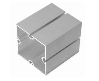 Η σκόνη χρωμάτισε το κοίλο κράμα 6063/6061/6005 εξωθήσεων αργιλίου στηλών