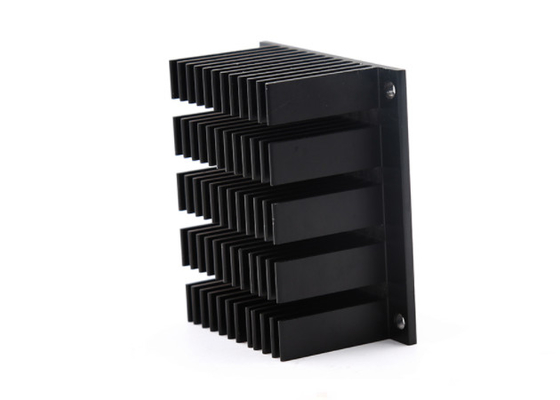 Alodine σχεδιαγράμματα 6061 εξώθησης Heatsink αργιλίου ιδιοσυγκρασία κραμάτων T5